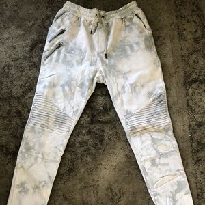 NANA JUDY men’s bleached out Jogger, size L